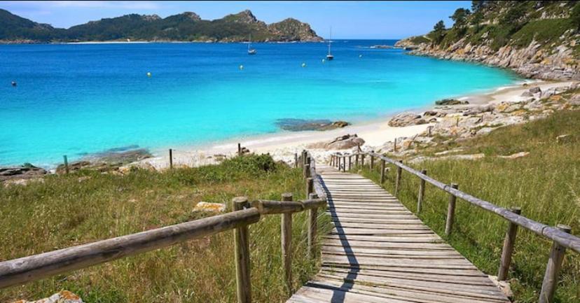 דירות Atico Playa A Xunqueira - Moana, A 15 Min De Vigo מראה חיצוני תמונה